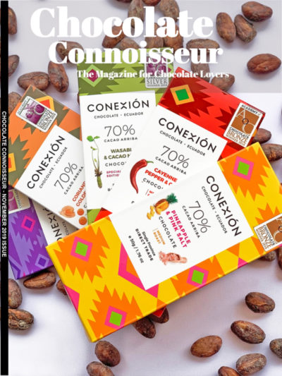 Chocolate Connoisseur Magazine November 2019 Issue Cover