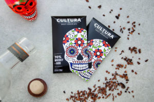 Cultura Craft Chocolate 70% Whiskey + Nibs