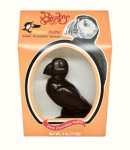 Bixby & Co Dark Chocolate Puffin 800
