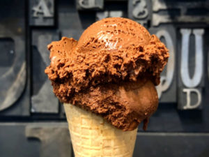 LetterPress Chocolate Tanzania Dark Chocolate Ice Cream - 1200