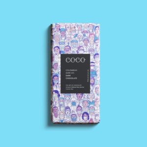 COCO NHS Plain Dark chocolate bar