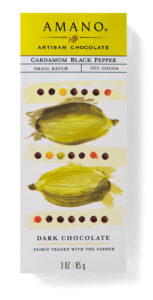 Amano Chocolate Cardamom Black Pepper Chocolate Bar