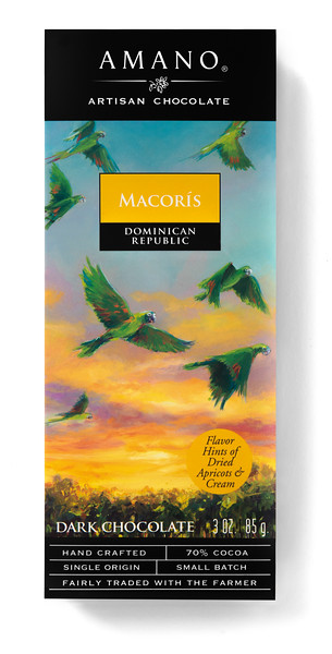 Amano Chocolate Macorîs Dominican Republic Chocolate Bar