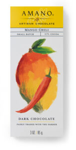 Amano Chocolate Mango Chili Chocolate Bar