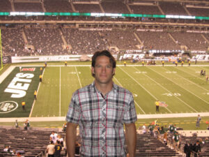 Billy Crafton at New York Jets Game