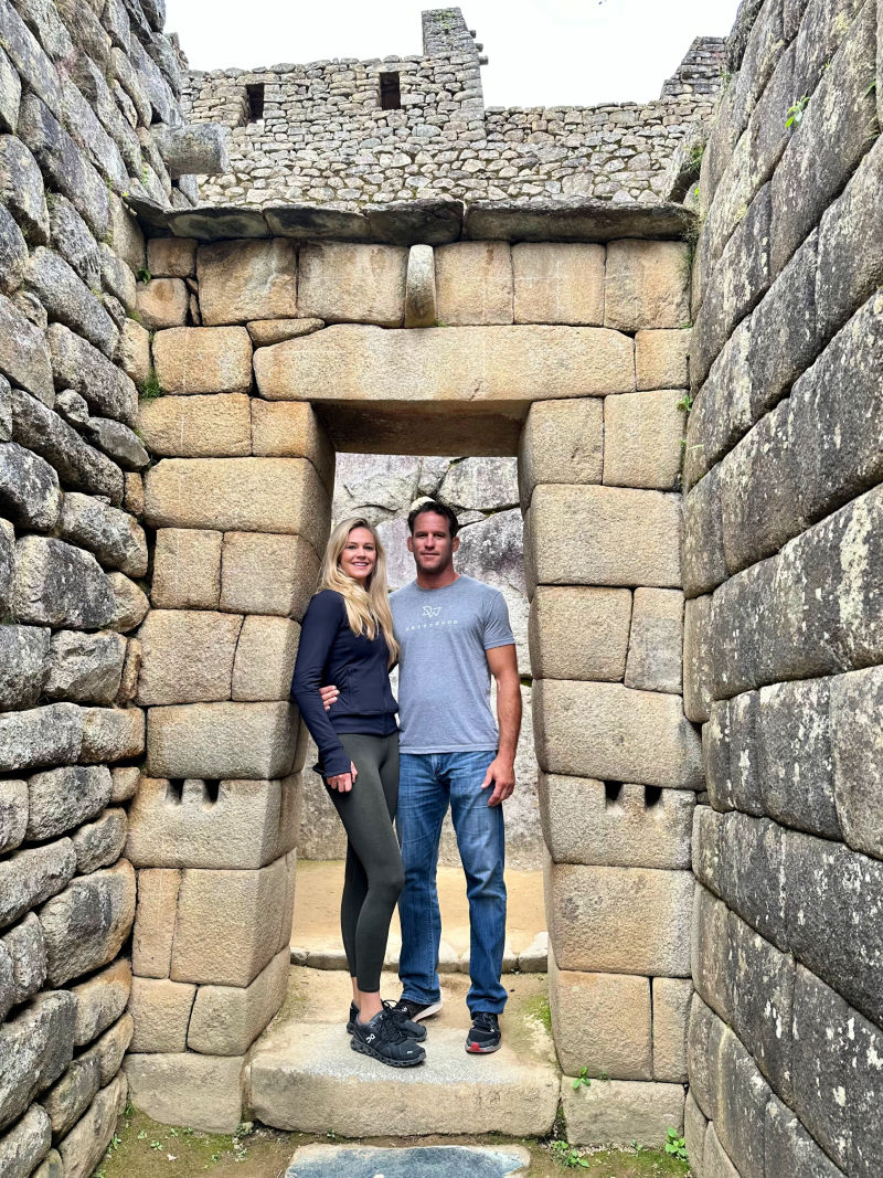 Billy and Katie Crafton Inside Macchu Picchu