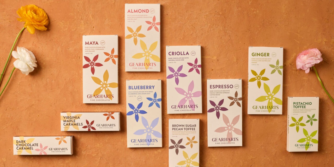 Gearharts Fine Chocolates Goes for a New Look to Celebrate 25 Years